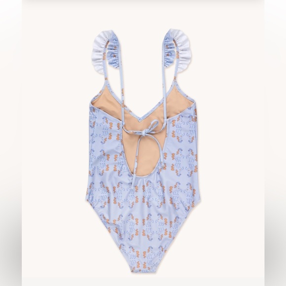 The Tiny Big Sister Tiny Cottons Mirrored Horses One-Piece Swimsuit size 36 - Picture 5 of 9